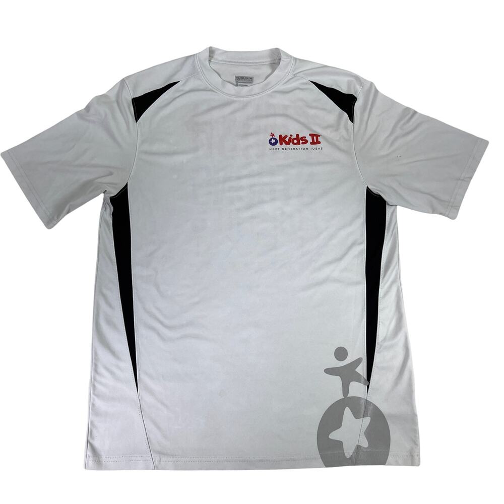 Augusta Sportswear Finish Strong Crew Neck Tee Shirt White Adult Medium